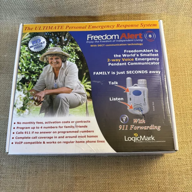 Freedom Alert Personal Emergency Response System Dialer 35911 -  New / Open Box