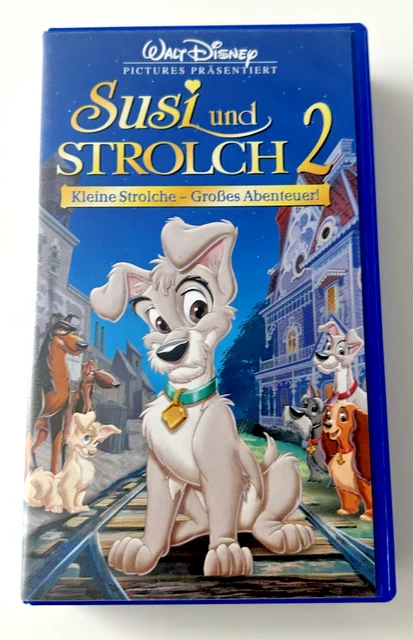 VHS WALT Disney Susi und Strolch 2 Kleine Strolche Großes