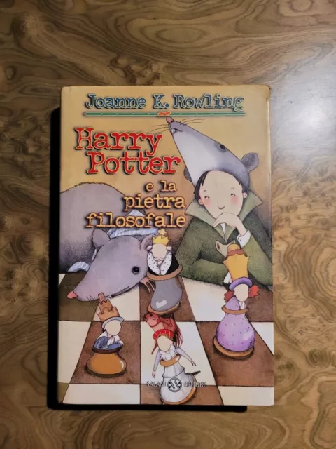 Harry potter e la pietra filosofale prima edizione 1998 senza occhiali