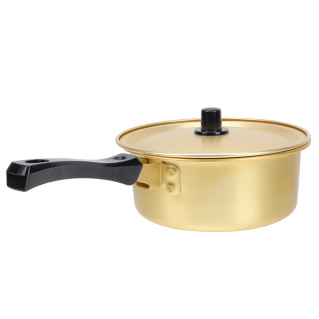 1 pieza olla de ramento coreana olla de sopa de aluminio hogar olla instantánea