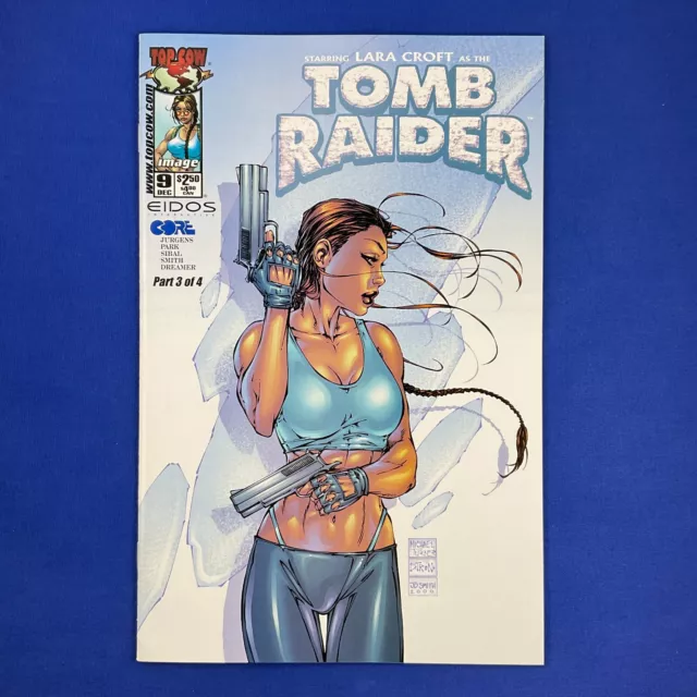 TOMB RAIDER Lara Croft #9 Top Cow Image Comics 2000 Video Game Comic Book