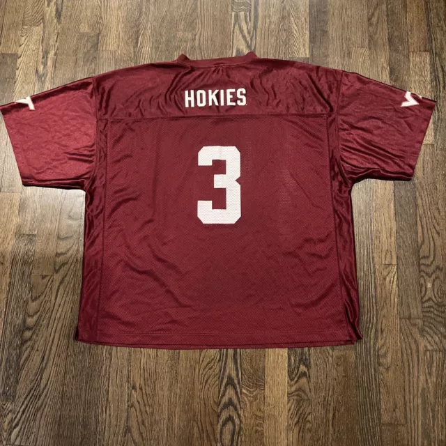 Virginia Tech Hokies Jersey 3XL Red Football