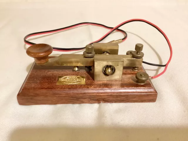 Spanish Llaves Telegraficas Artesanas Morse Code Key