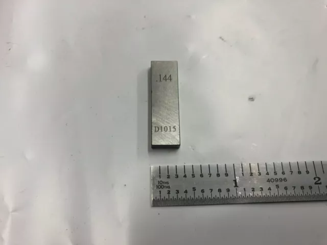 .144 Rectangle Steel Gage Block.