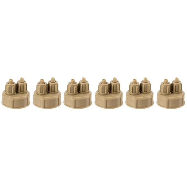 3x Co2 Diy Caps Co2 Generator für Aquarium Diy Diffusor Kit