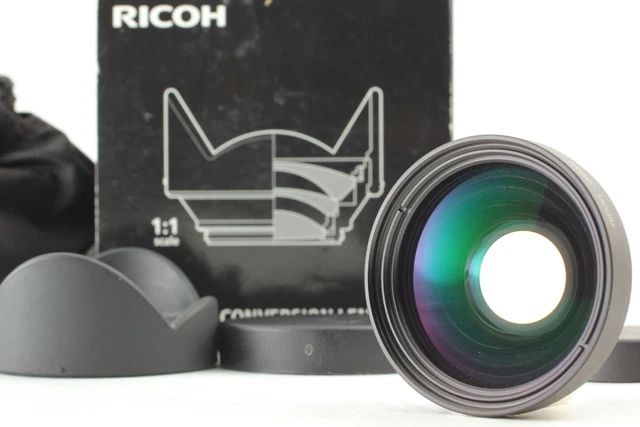 [MINT]Ricoh GW-1 Wide Conversion Lens for Ricoh GR Digital Digital II From JAPAN