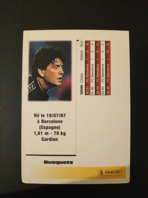 Carte Panini 1994 #198 - Jurgen Klinsmann (AS Monaco) - Quasi Neuf