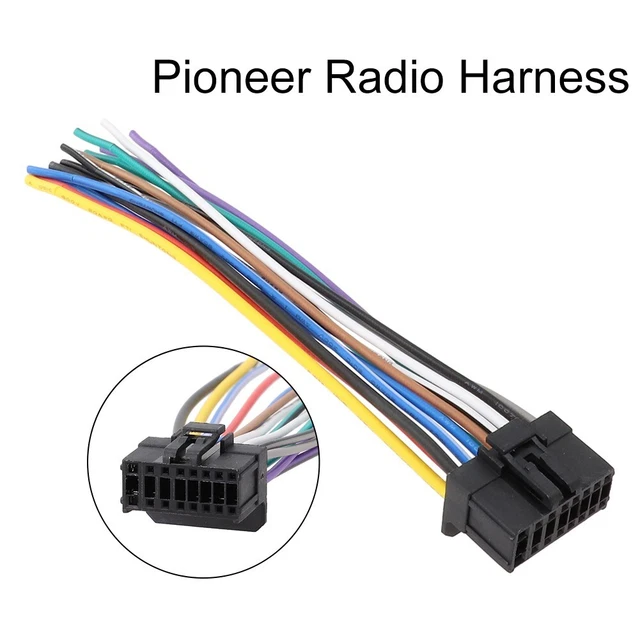 Sostituisci imbracatura di fabbrica con Pioneer DEH12 DEH2300 cablaggio stereo