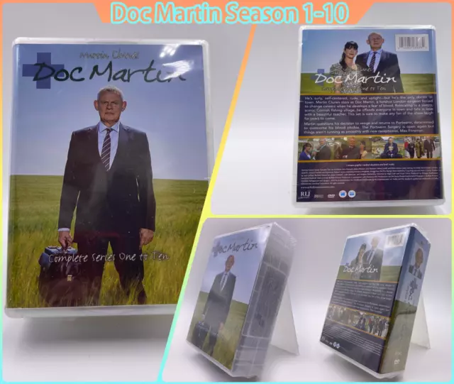 Doc Martin : Complete Series Season 1-10 (DVD)  27-Disc Box Set Brnad New Sealed