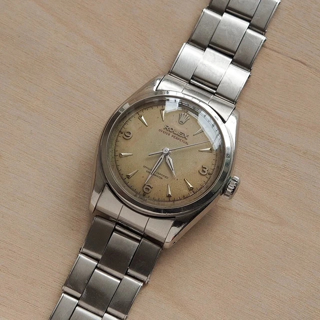 Vintage Rolex Oyster Perpetual Ref. 6084 “Explorer Dial” (circa 1953) Vintage Rolex Oyster Perpetual Ref. 6084 “Explorer Dial” (circa 1953)