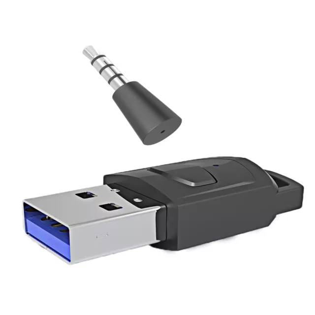 For PC/PS4/PS5 USB Wireless Bluetooth Transmitter Audio Adapter Dongle Receiver