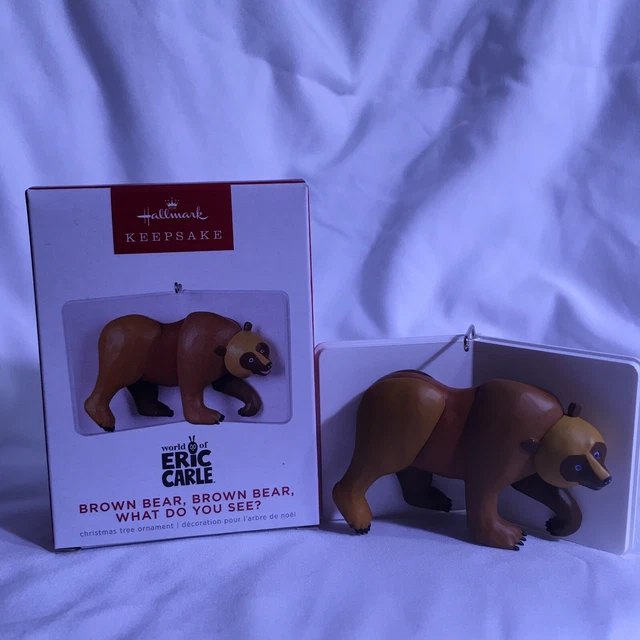 HALLMARK 2022 BROWN Bear Brown Bear What Do You See Eric Carle Book ...