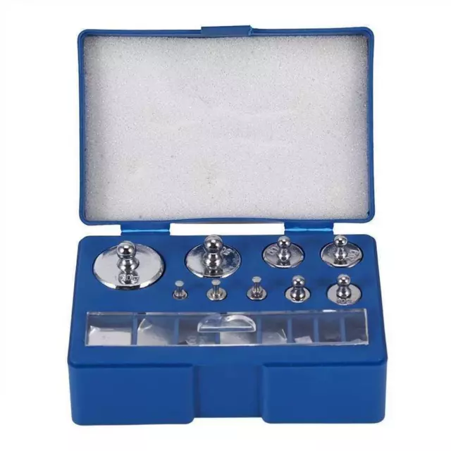 17Pcs 10mg ~100g Grams Precision Calibration Weight Set Test Jewelry Scale Tool