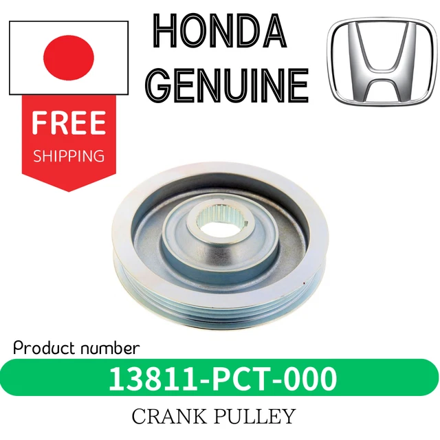 Genuine Honda N1 Lightweight Crank Pulley For Civic EK9/Integra Type R B-Series Engine 1 thumbnail image