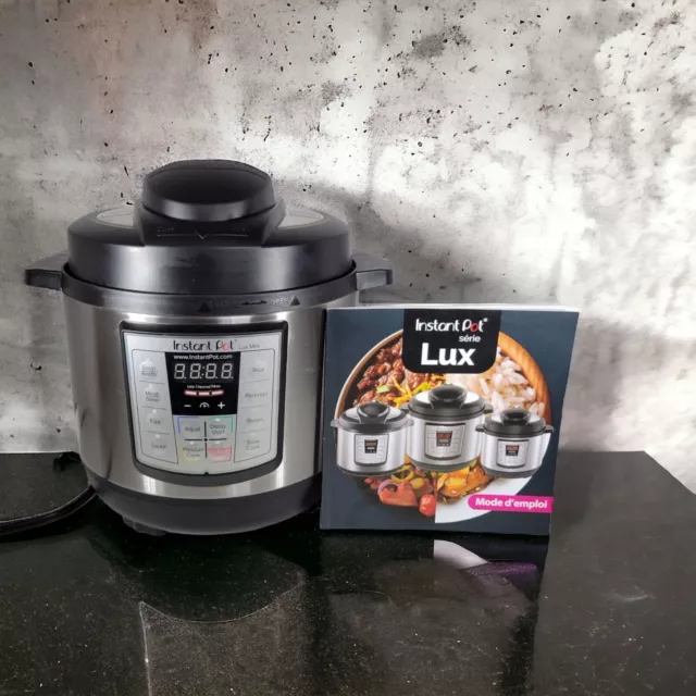 Instant Pot 3 Quart Lux Mini 6 in 1 Electric Pressure Cooker Tested Working