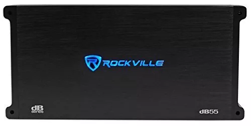 Rockville Db55 4000 Watt/1000W Cea Rms 5 Channel Amplifier Car Stereo Amp, Loud! 3