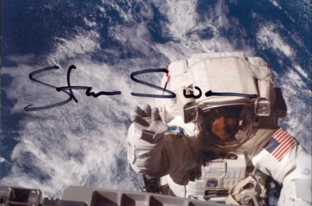 Steven Swanson Signed 4x6 Photo NASA Space Shuttle Astronaut Autograph Auto