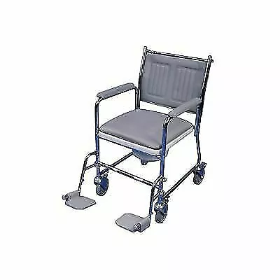 NRS Healthcare Adjustable Wheeled Commode