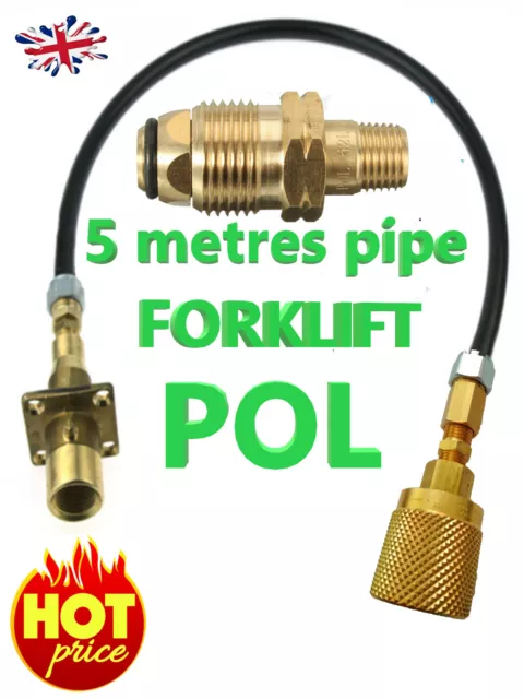 FORKLIFT BOUTEILLE REMPLISSAGE Kit avec Clapet Anti-retour 5 Mètres Tuyau +  Pol EUR 75,95 - PicClick FR