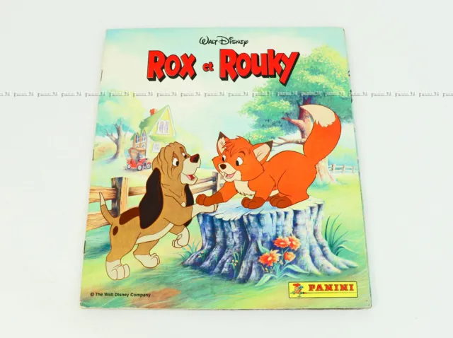 RARE !!! COMPLETE Album "DISNEY ROX ET ROUKY 1995" PANINI