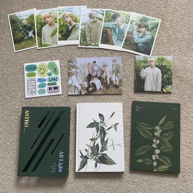ASTRO All Light greenver CD チャウヌ、ウヌ、ムンビン｜CD