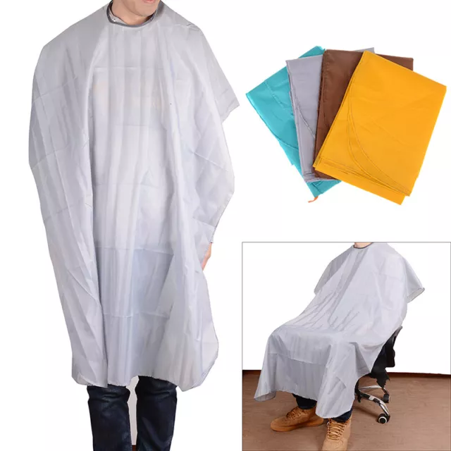 Waterproof hair cutting cape salon hairdressing gown apron barber cloth 140*-wf_