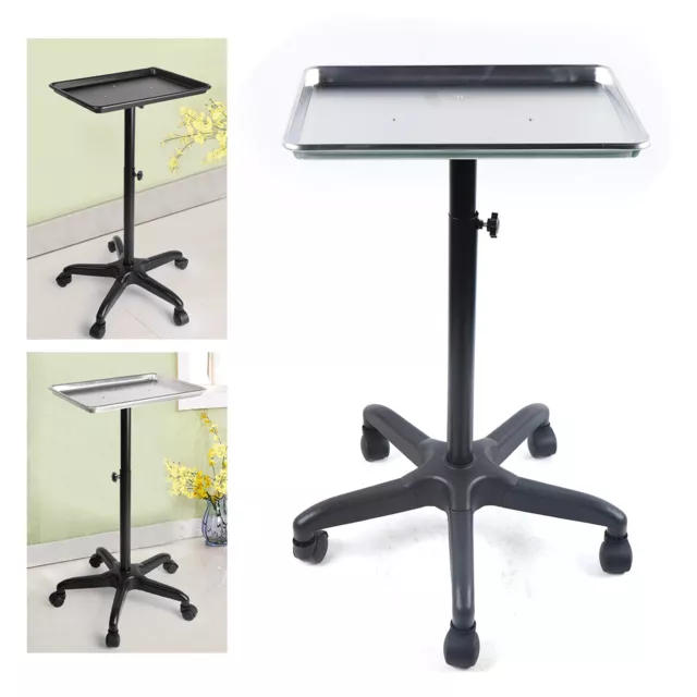 Salon Tattoo Stand Mobile Rolling Trolley Cart Stylist Beauty Instrument Tray Salon Tattoo Stand Mobile Rolling Trolley Cart Stylist Beauty Instrument Tray