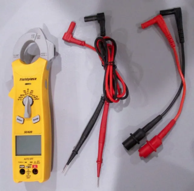 Fieldpiece SC420 Digital Clamp Multimeter With Leads *WITH POUCH*