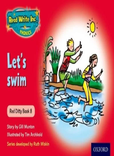 READ WRITE INC. Phonics: Red Ditty Book 8 Let's Swim By Ruth Mis $20.32 ...