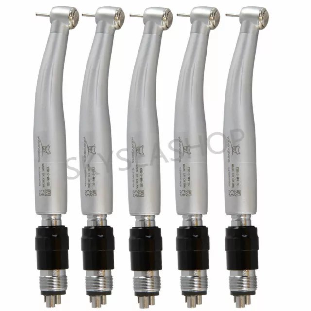 5 NSK Style Dental High Speed Handpiece Standard w/ Quick Coupler 4 Hole h#z