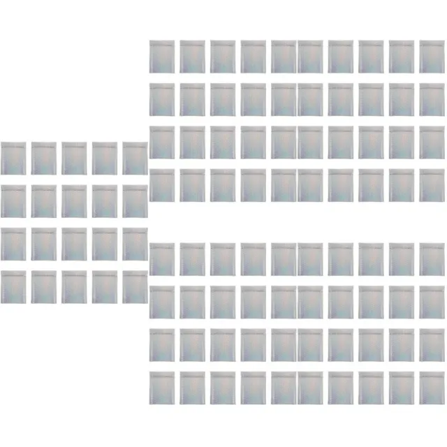 RAJA Enveloppe plastique matelassée à bulles d'air - 35 x 47 cm - Blanc -  Lot de 50 - Pochettes matelassées