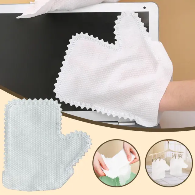 Fish Scale Cleaning Duster Gloves Disposable Cleaning A Glov