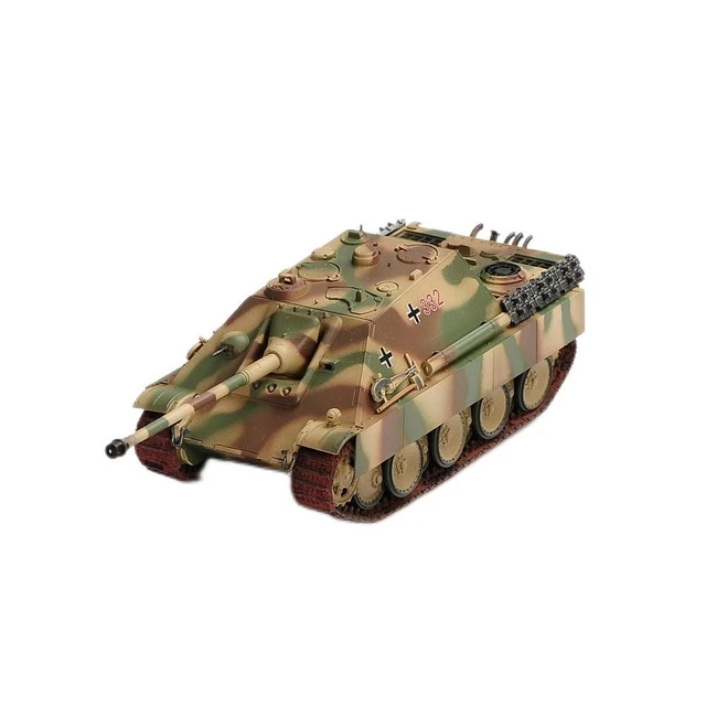 Modellismo TAMIYA – Carro Armato Tedesco Jagdtiger Scala 1:48, Kit Plastico 32569, 190 Pezzi, Con 2 Figurine, Cingoli In Plastica - 3