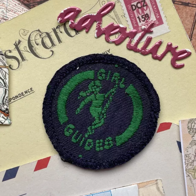 Vintage Girl Guides Badge GYMNAST Interest Badge Patch