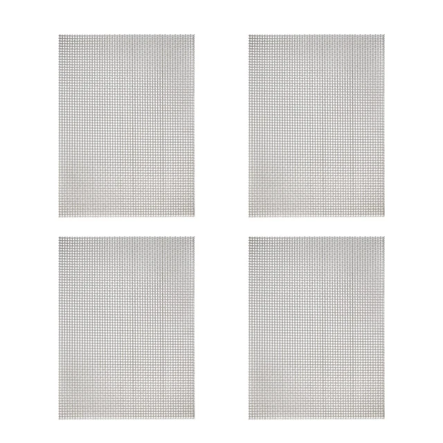 4Qty 20 Mesh 8.2 X11.8 21Cmx30Cm Wire Mesh Sturdy Metal Mesh Sheets For DIY