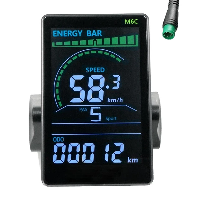 Écran LCD Contrôleur Vélo électrique 24V-72V Avec NFC - Occasion Bon état