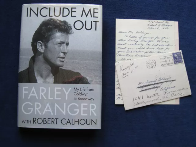 INCLUDE ME OUT - SIGNED by Actor FARLEY GRANGER & ROBERT CALHOUN 1st Ed in DJ