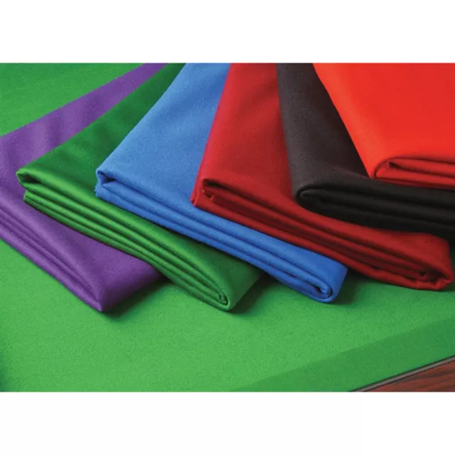 FSN Wool Pool Snooker Billiard Table Directional Cloth Felt kit 8ft ALL COLOURS