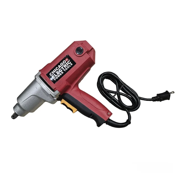 CHICAGO ELECTRIC 1 2 in. Electric Impact Wrench 7 Amp 2100 RPM 230