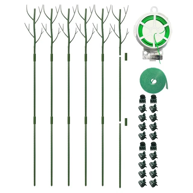 Attaches pour plantes FloraSelf fixes, 2 tailles pinces pour plantes Attaches pour plantes FloraSelf fixes, 2 tailles pinces pour plantes