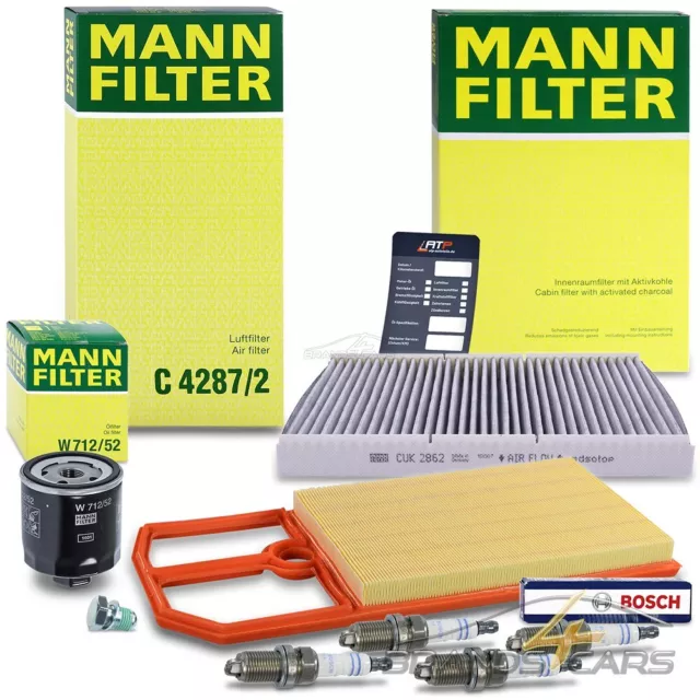 Mann-Filter Inspektionspaket Filtersatz C Für Vw Bora 1J Golf 4 1J 1.4 1.6