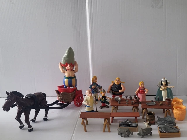 Asterix - Série Complète 10 Fèves Porcelaine Mate 2000