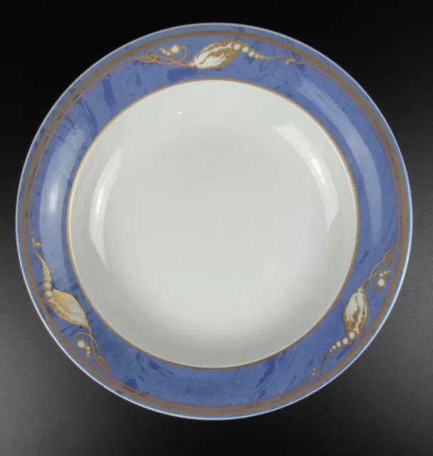 Royal Copenhagen Porzellan Suppenteller Serie Magnolia Blau Blue Soup Bowl