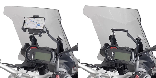 Supporto per montaggio parabrezza GPS smartphone Kappa BMW F 850 GS 2018-2020