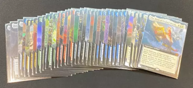 MTG - Adventures in the Forgotten Realms - Extended Art Complete Set (37 cards)
