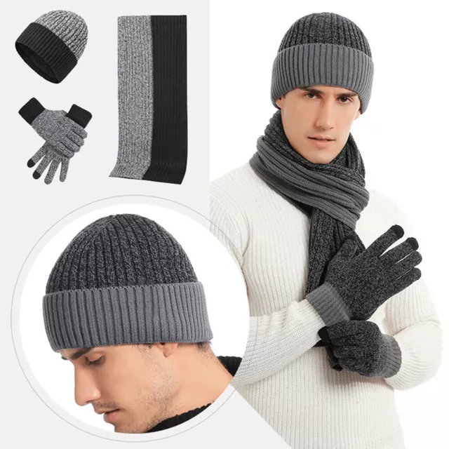 Punto Bufanda Gorro Pantalla Táctil Guantes DIY Hecho a Mano Universal Mod <