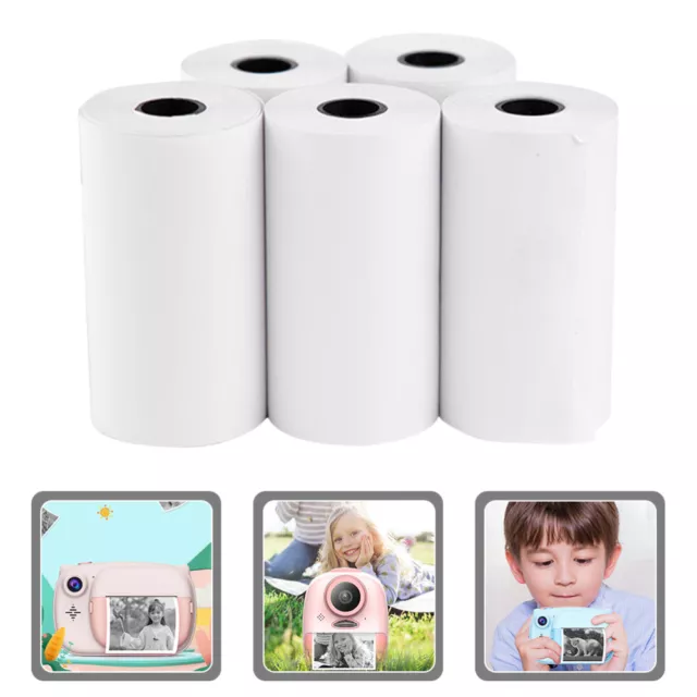 5 Rolls Thermal Printing Paper Refill for Kid Instant Camera Child Kids Mini