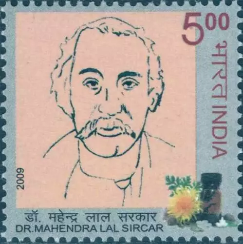 Indischem 2009 Briefmarke Dr.Mahendra Lal Sircar .mnh
