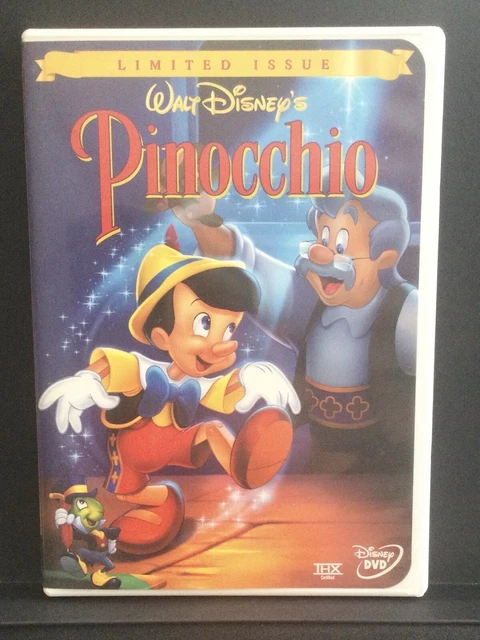 Pinocchio - Disney - DVD - 1999 - Limited Issue