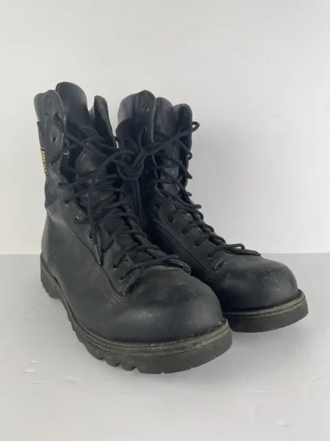 DANNER PURSUIT EXCEL Mens 10.5 Boots Gore-Tex Black Leather Military ...